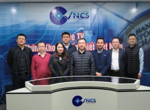 Đại diện Công ty quản lý quỹ Ngân Hoa thăm quan và làm việc tại trụ sở Chứng Khoán Kiến Thiết  Việt Nam ngày 31/1/2018