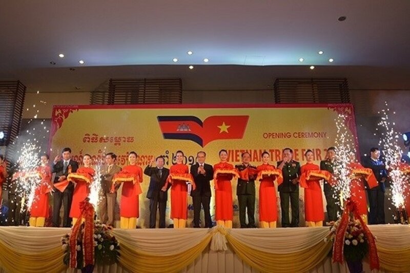 越南贸易展在柬埔寨开展