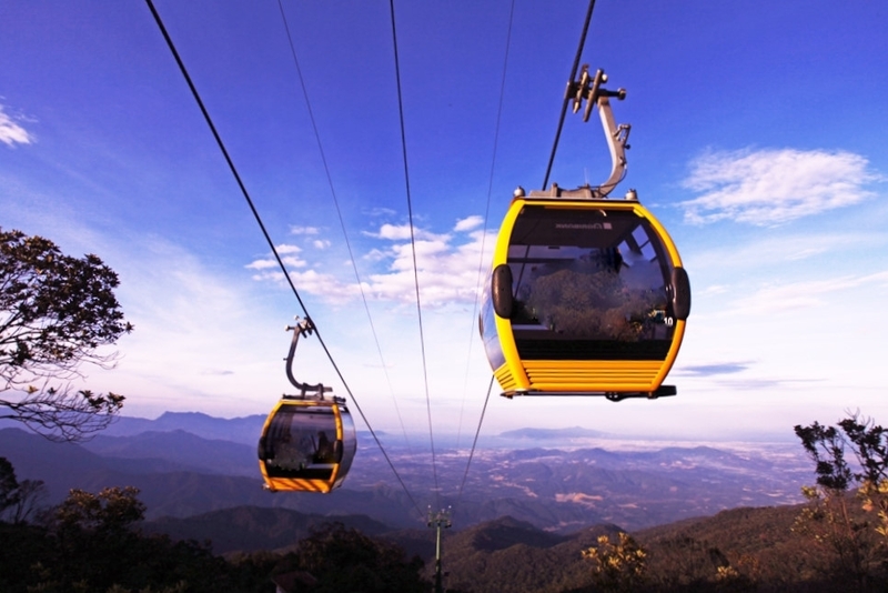 越南岘港市巴拿缆车公司月均利润高达700亿越盾