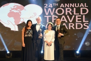 越南荣获两项2017年度世界旅游奖