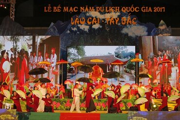 2017年老街—西北国家旅游年在老街市闭幕