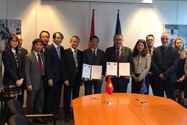 越南与欧盟签署财政协议