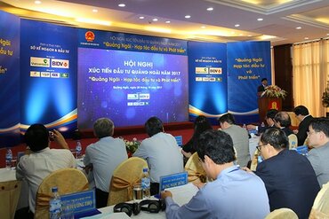 越南政府副总理郑廷勇出席2017年广义省投资促进会