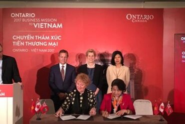 加拿大60家企业赴越寻求投资商机