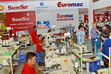 第十七届越南国际纺织暨制衣机械展与纺织布料暨配件展即将在胡志明市开展