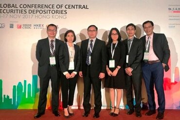 越南证券托管中心代表团参加第21届亚太中央托管组织年会和2017年中央证券存管机构全球会议
