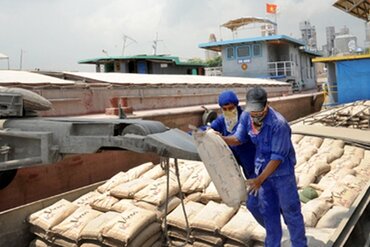 2017年9月份越南的水泥和熟料出口量环比增长10.6%