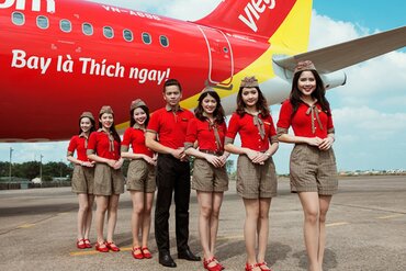 越捷航空连续第4年跻身越南最佳工作场所百强排行榜