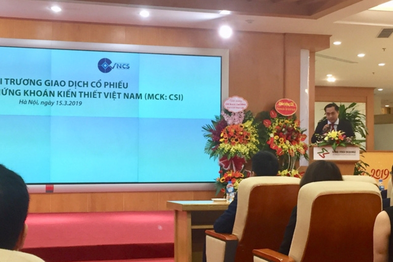 Cổ phiếu Chứng khoán Kiến thiết Việt Nam tăng kịch trần ngày đầu giao dịch trên UPCoM