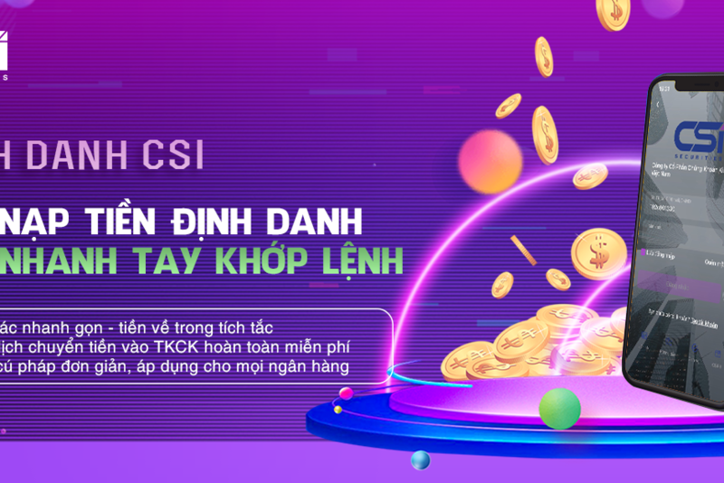 Nạp tiền định danh - Nhanh tay khớp lệnh