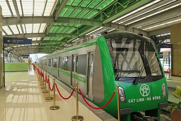 越南河内为首都空中铁路发展投入大量资金