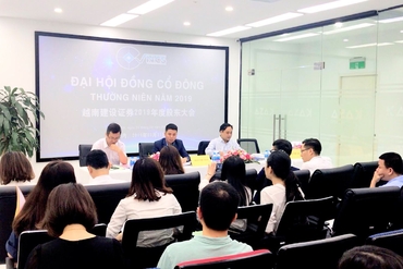 越南建设证券成功召开2019年年度股东大会