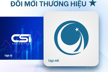 CSI chính thức thay đổi bộ nhận diện thương hiệu