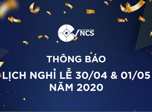 VNCS thông báo lịch nghỉ lễ 30/04 - 01/05