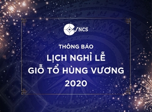 VNCS THÔNG BÁO LỊCH NGHỈ LỄ GIỖ TỔ HÙNG VƯƠNG 2020