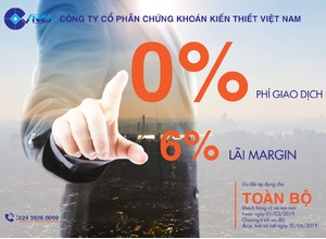 THÔNG BÁO ƯU ĐÃI PHÍ NHÂN SỰ KIỆN CỔ PHIẾU CSI CHÍNH THỨC GIAO DỊCH TRÊN SÀN UPCOM