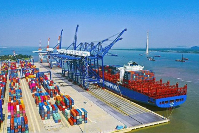 2021年上半年，越南海港集装箱货运量增长22%