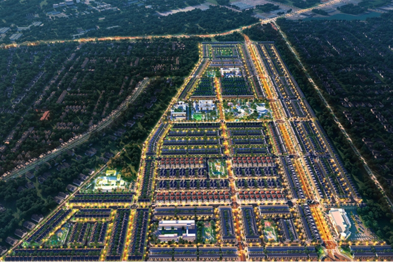 绿色土地股份公司 (DXG) 希望通过发行债券筹集 2000 亿越盾，由其子公司的 DXS 股票担保