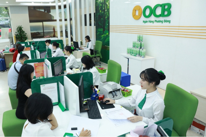 OCB即将向Aozora私募发行股票，发行价为2.5571万越盾/股
