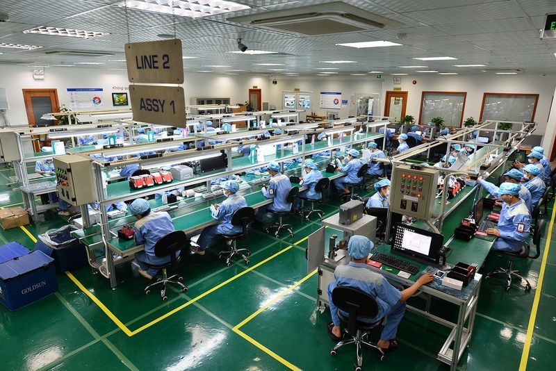 越南正在成为全球手机制造中心