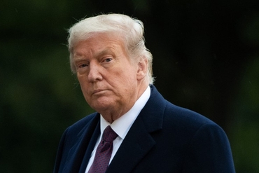 美国总统唐纳德•特朗普（Donald Trump）对Covid 19测试呈阳性，美国期货指数暴跌