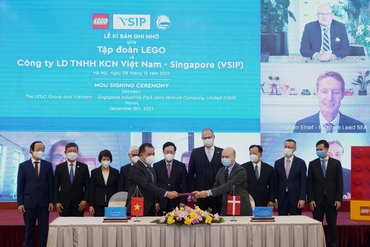 LEGO集团在平阳省投资建设超过10亿美元的工厂
