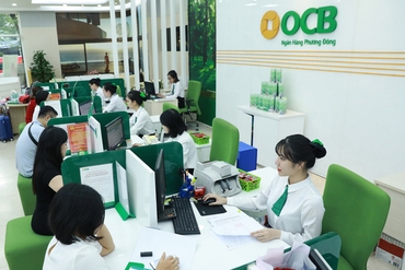 OCB即将向Aozora私募发行股票，发行价为2.5571万越盾/股