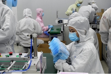 2020年越南医用口罩的出口超过13.7亿