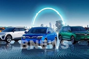 VinFast电动车亮相2023年美国CES展会