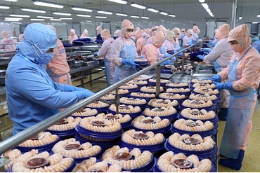 向美国出口的越南水产品创下三年以来最高增幅