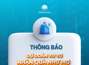 THÔNG BÁO: Dừng chương trình Dự đoán chỉ số VN-Index