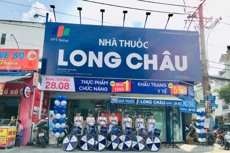 Long Châu - Quân Át chủ bài giúp FRT dẫn đầu thị trường Dược phẩm