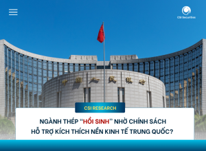 Ngành thép "Hồi sinh" nhờ gói hỗ trợ kích thích kinh tế của Chính phủ Trung Quốc?