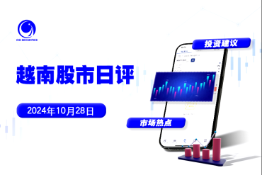 [越南股市周日评] - 大盘交投氛围清淡，越指全天窄幅震荡 - 2024.10.28