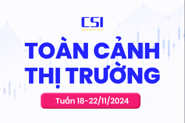 Toàn cảnh thị trường chứng khoán tuần 18/11/2024 - 22/11/2024