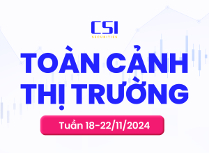 Toàn cảnh thị trường chứng khoán tuần 18/11/2024 - 22/11/2024