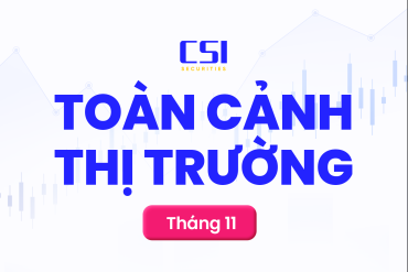 Toàn cảnh thị trường chứng khoán tháng 11/2024