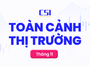 Toàn cảnh thị trường chứng khoán tháng 11/2024