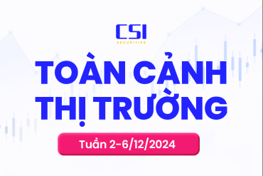 Toàn cảnh thị trường chứng khoán tuần 02/12/2024 - 06/12/2024