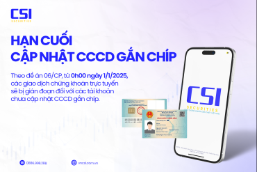HẠN CUỐI CẬP NHẬT CCCD GẮN CHÍP