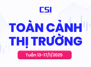 Toàn cảnh thị trường tuần 13/01 - 17/01/2025