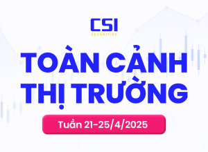 Toàn cảnh thị trường tuần 21/04 - 25/04/2025