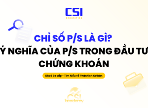 Chỉ số P/S là gì? Ý nghĩa của P/S trong đầu tư chứng khoán