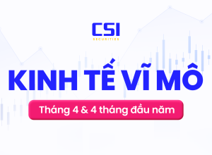 Báo cáo kinh tế vĩ mô tháng 4 và 4 tháng đầu 2025