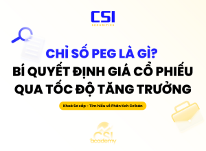 Chỉ số PEG là gì? Bí quyết định giá cổ phiếu qua tốc độ tăng trưởng