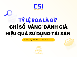 ROA là gì? Chỉ số 'vàng' đánh giá hiệu quả sử dụng tài sản