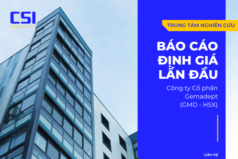 Báo cáo định giá lần đầu Công ty Cổ phần Gemadept (GMD - HSX)