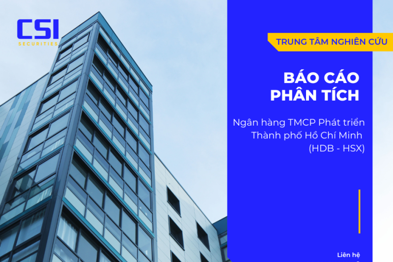 Báo cáo phân tích Ngân hàng TMCP Phát triển Thành phố Hồ Chí Minh (HDB - HSX)