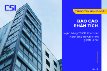 Báo cáo phân tích Ngân hàng TMCP Phát triển Thành phố Hồ Chí Minh (HDB - HSX)