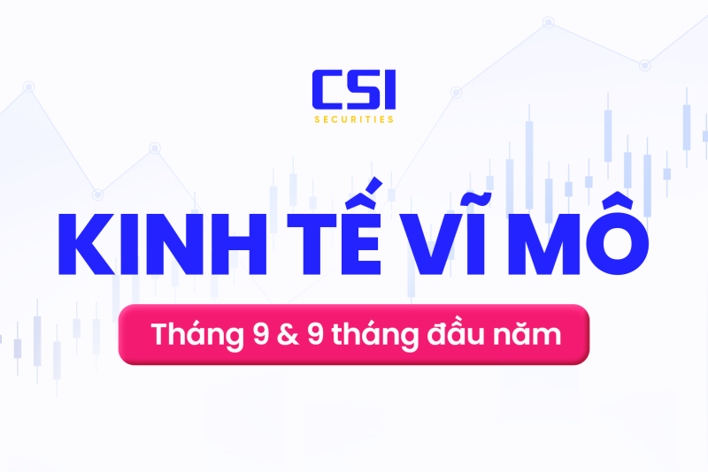 Báo cáo kinh tế vĩ mô tháng 9 và chín tháng đầu năm 2025